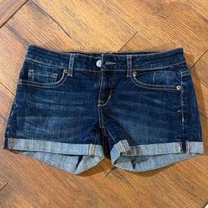 Aeropostale Dark Blue Jean Shorts